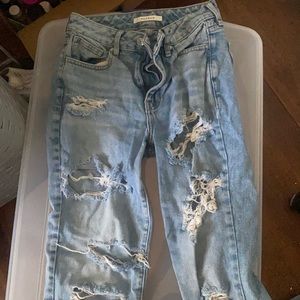 light washed, worn a few times